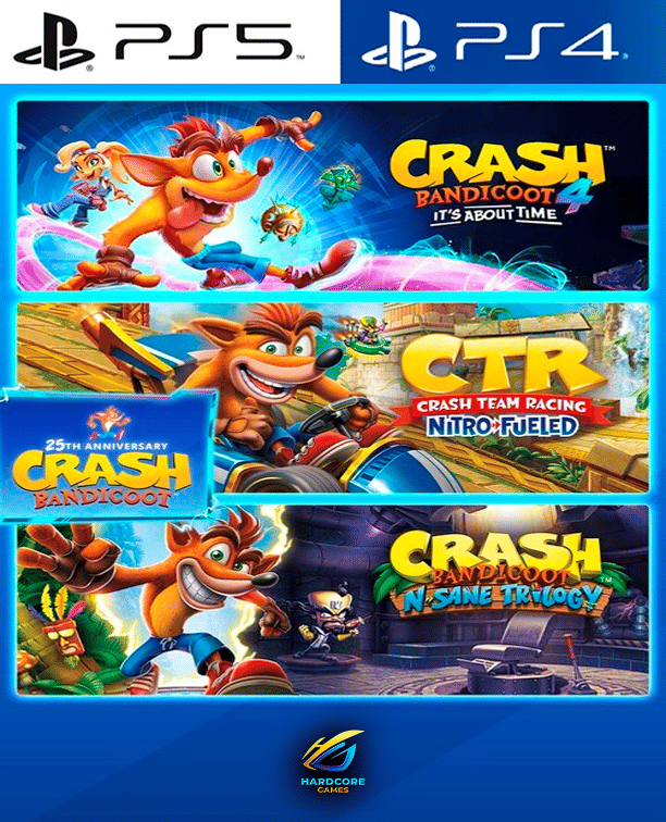 COMBO Crash Bandicoot CRASHNIVERSARY