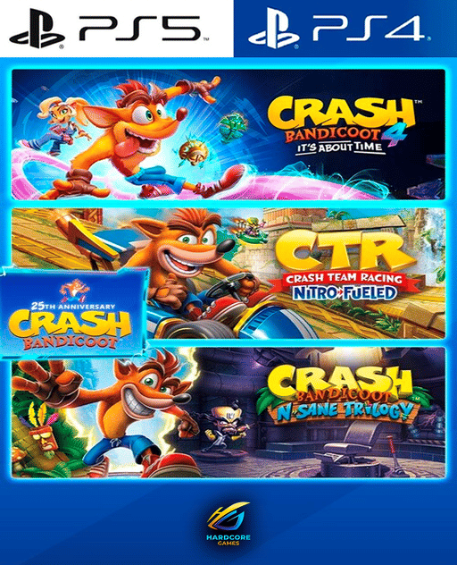 COMBO Crash Bandicoot CRASHNIVERSARY