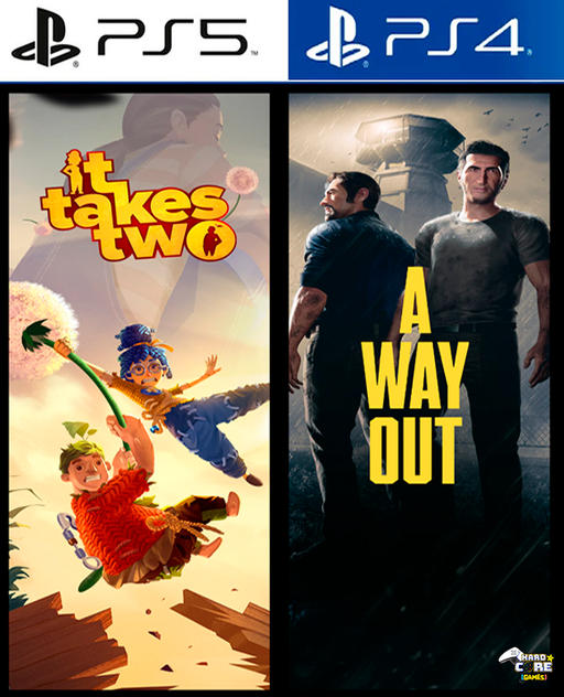 COMBO It takes two + A way out