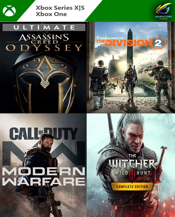COMBO XBOX SUSCRIPCIÓN 18 JUEGOS - ASSASSIN'S CREED,   CALL OF DUTY, THE WITCHER 3, NEED FOR SPEED ++