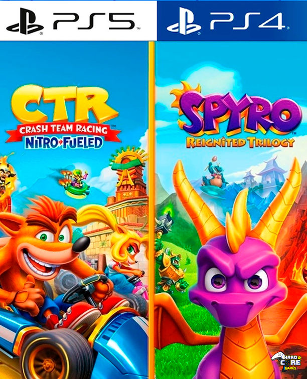 COMBO PLAY: CRASH TEAM RACING + SPYRO