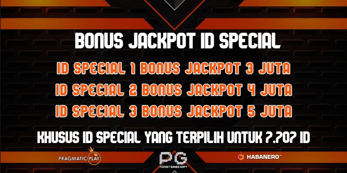 BONUS SPECIAL ID JACKPOT