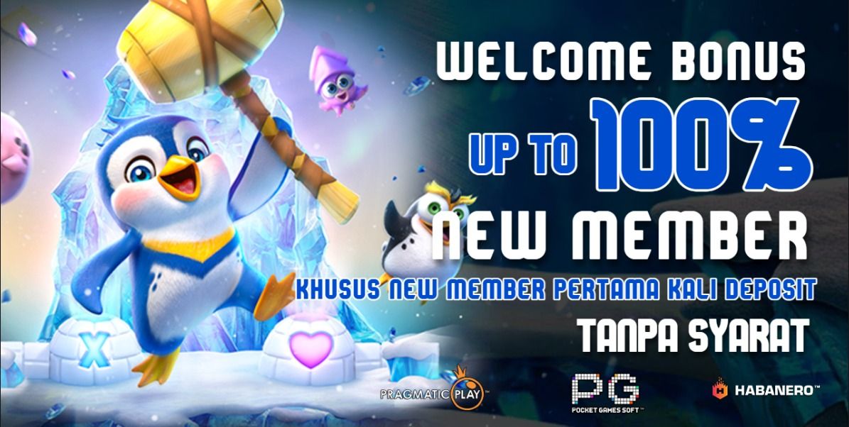 BONUS NEW MEMBER 100%