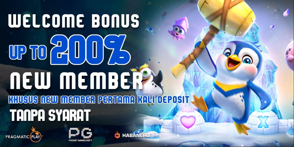 BONUS NEW MEMBER 200%