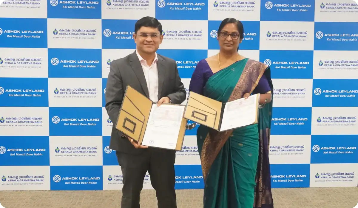 Ashok Leyland Partners With Kerala Grameena Bank to Expand Vehicle Financing for Customers Ashok Leyland Partners With Kerala Grameena Bank