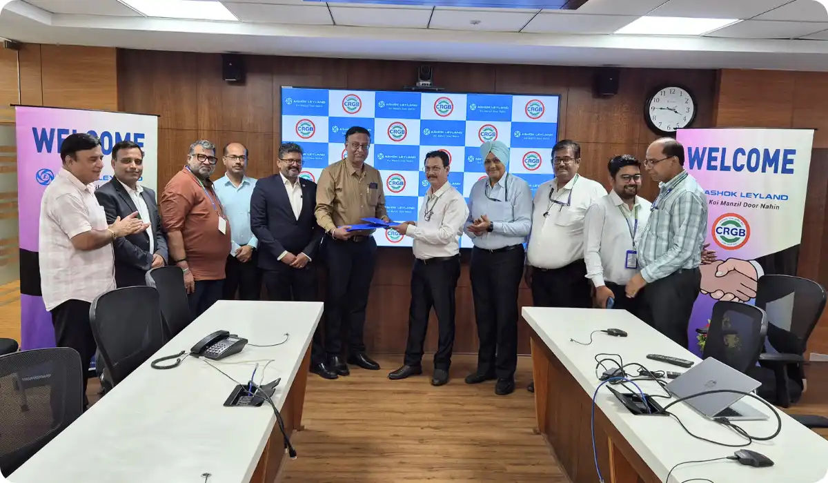 Ashok Leyland Partners with Chhattisgarh Rajya Gramin Bank to Boost MHCV Financing Ashok Leyland Partners with Chhattisgarh Rajya Gramin Bank to Boost MHCV Financing
