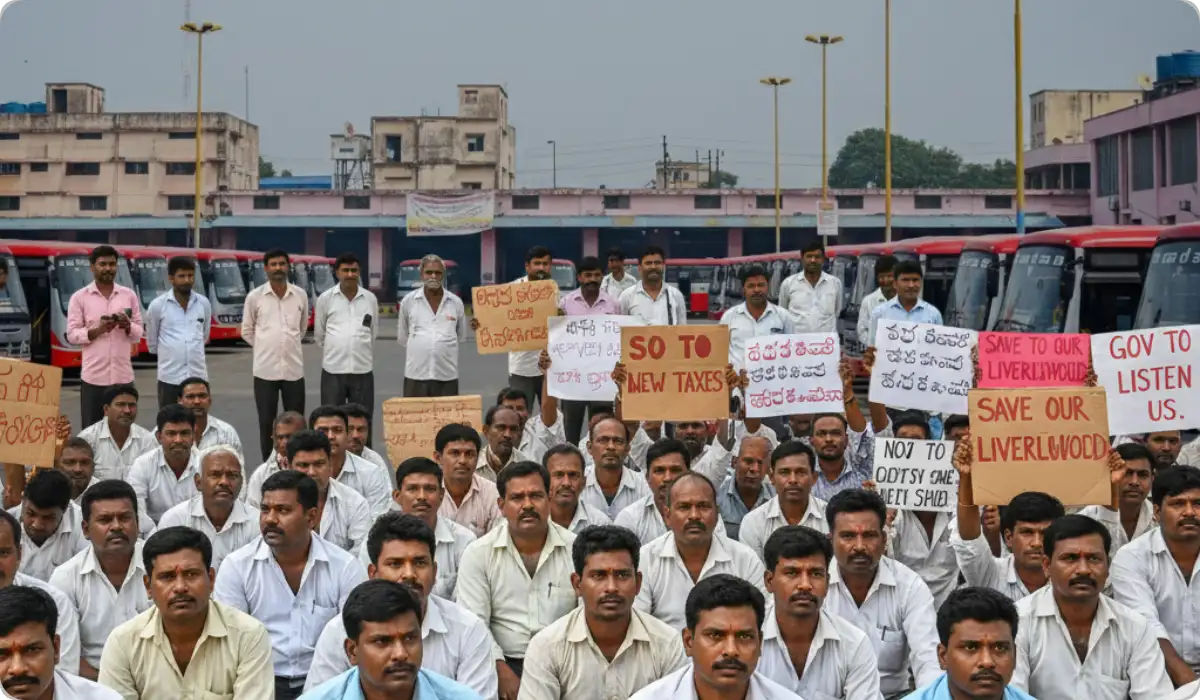 Bengaluru Chalo: Karnataka Bus Strike Today