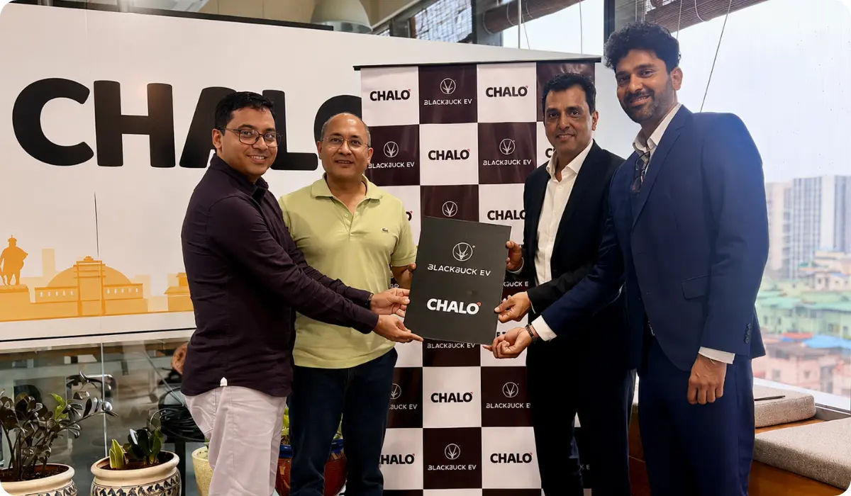 BlackBuck EV and Chalo Partner to Deploy Up to 300 Electric Buses Across India BlackBuck EV and Chalo Partner to Deploy Up to 300 Electric Buses Across India