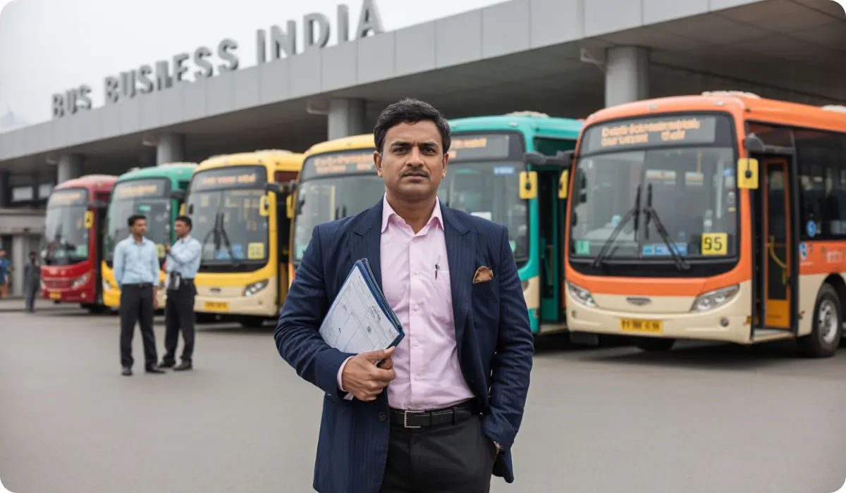 Here's How to Start a Bus Business in India