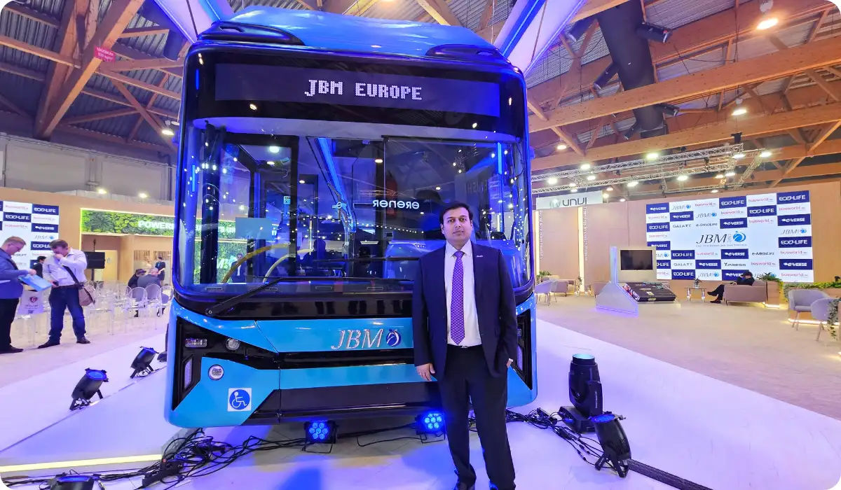 JBM ECOLIFE e12 Electric Bus Debuts at Busworld 2025 JBM ECOLIFE e12 Electric Bus Debuts at Busworld 2025