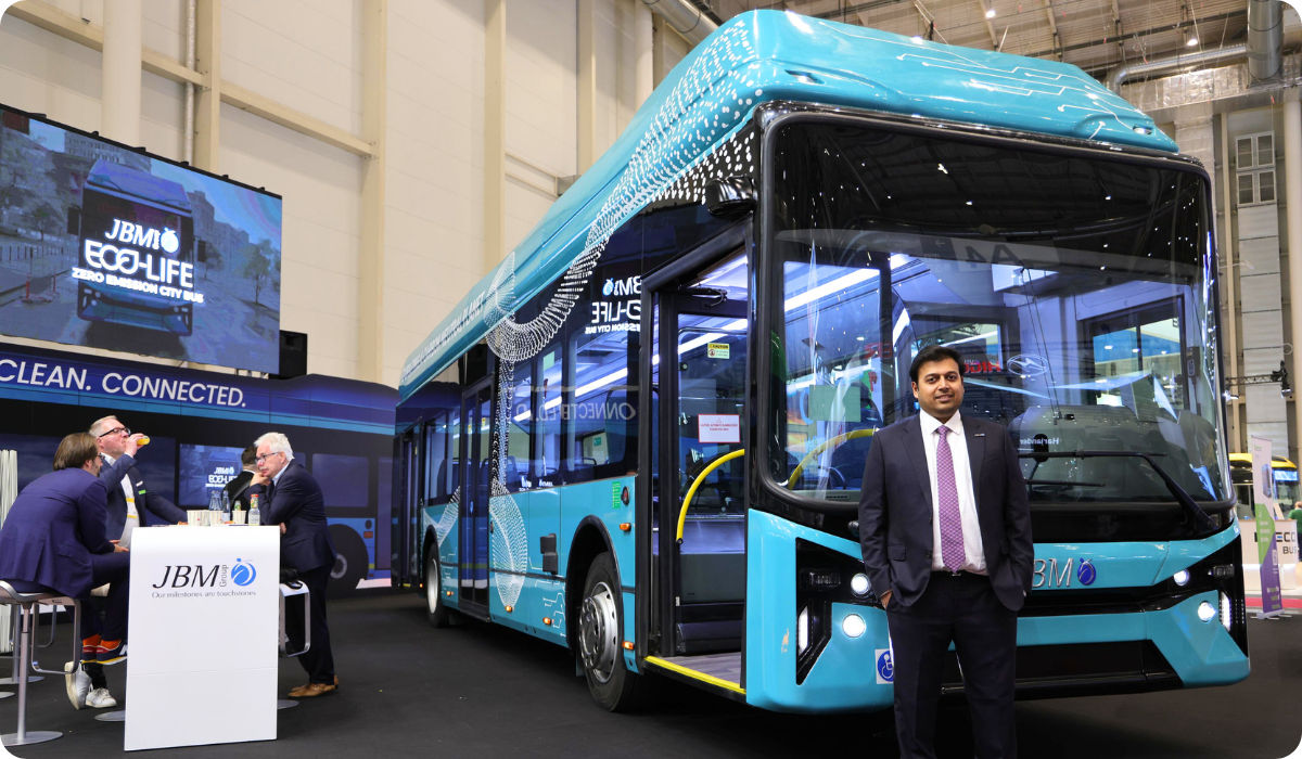 JBM Enters the European Market, Launches ECOLIFE at UITP Summit 2025 JBM Enters the European Market, Launches ECOLIFE at UITP Summit 2025