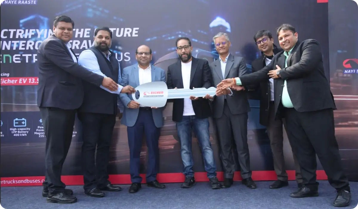 LeafyBus Partners With Eicher to Deploy 100 Electric Intercity Sleeper Buses Across India