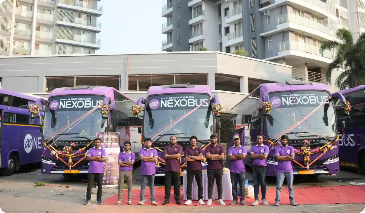 NexoBus Enters Intercity Bus Market With Technology-Led Platform, Aims for 100+ Buses in 12 Months