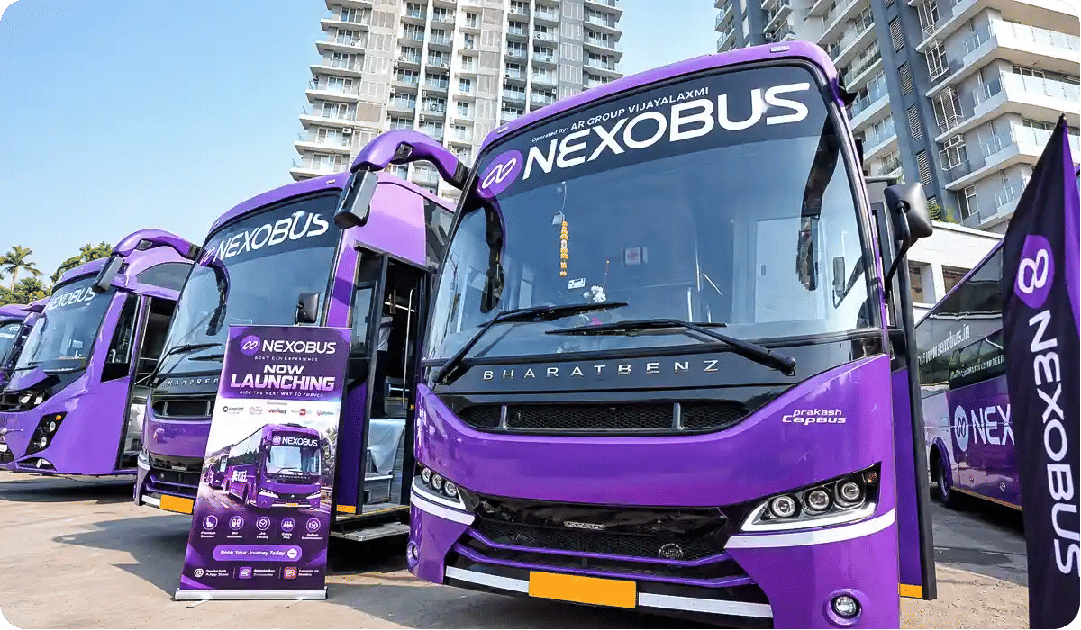 NexoBus Bus Fleet - Premium Tech-Driven 