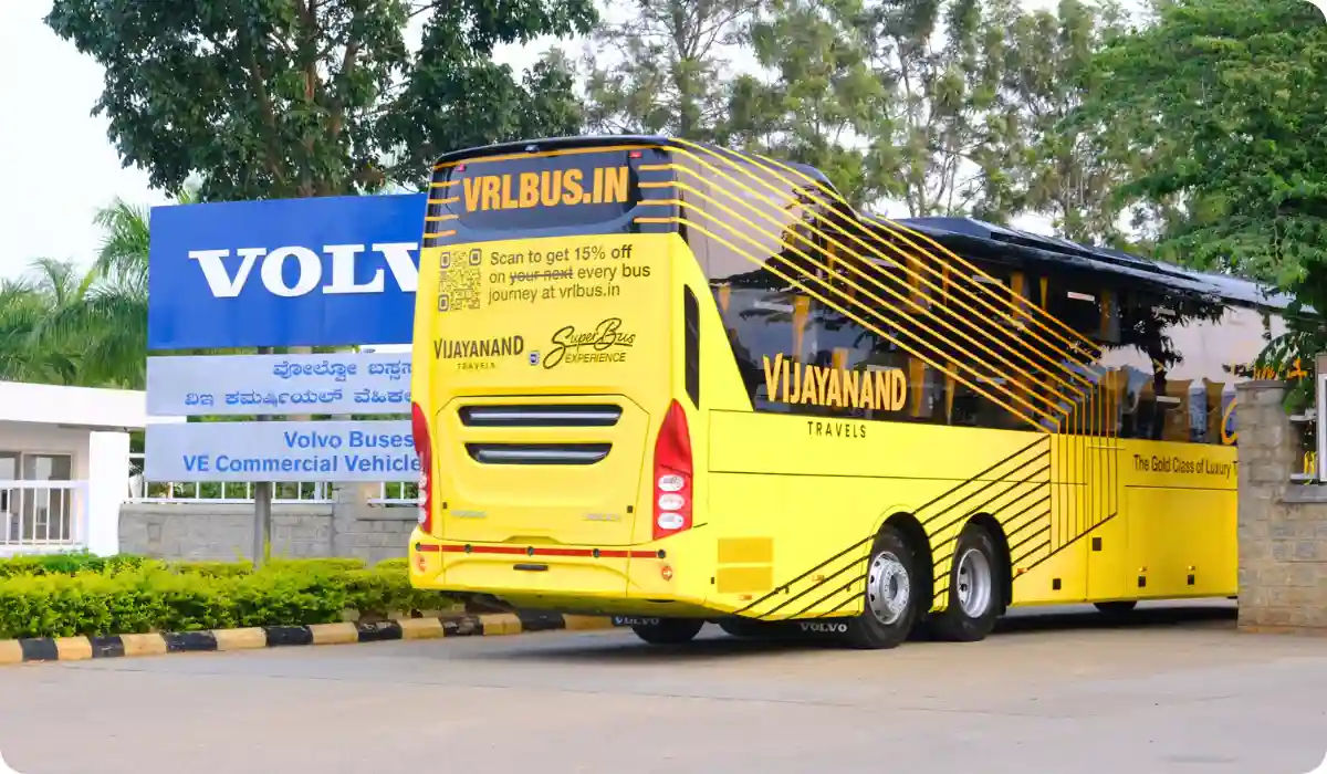 Vijayanand Travels Volvo Bus