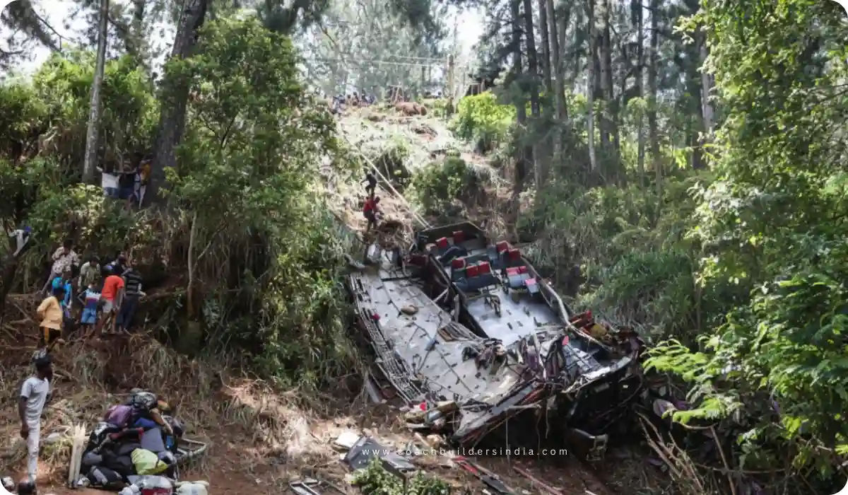 Sri Lanka Kotmale Cliff Crash