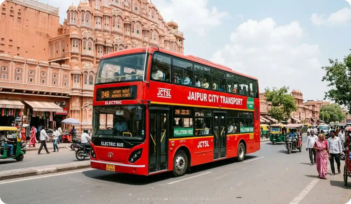 Rajasthan Plans Electric Double Decker Buses For Jaipur, Jodhpur And Udaipur