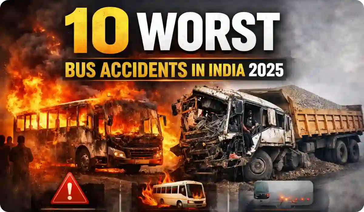 The 10 Worst Bus Accidents in India in 2025 – A Complete List