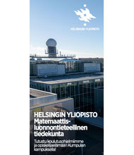 Opiskele luonnontieteitä Helsingin yliopistossa