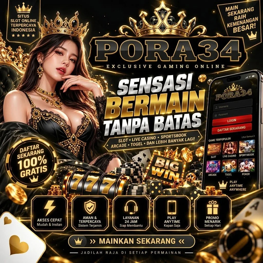 PORA34 ⚡︎ Pusat Belanja Game Online Aman dengan Promo Menarik