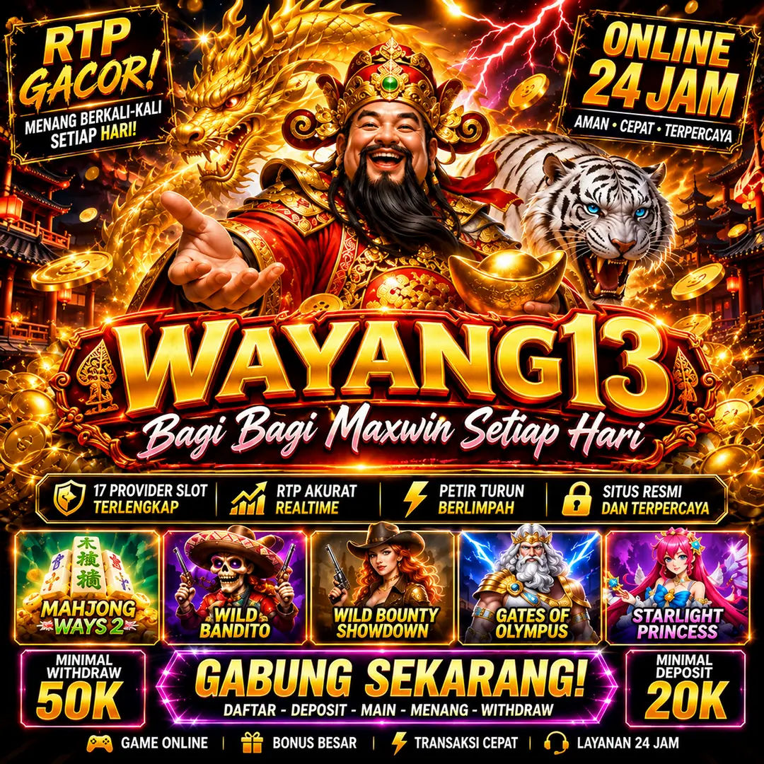 WAYANG13: Sensasi Terbaru Membuka Peluang Jackpot Terbaru Hari Ini
