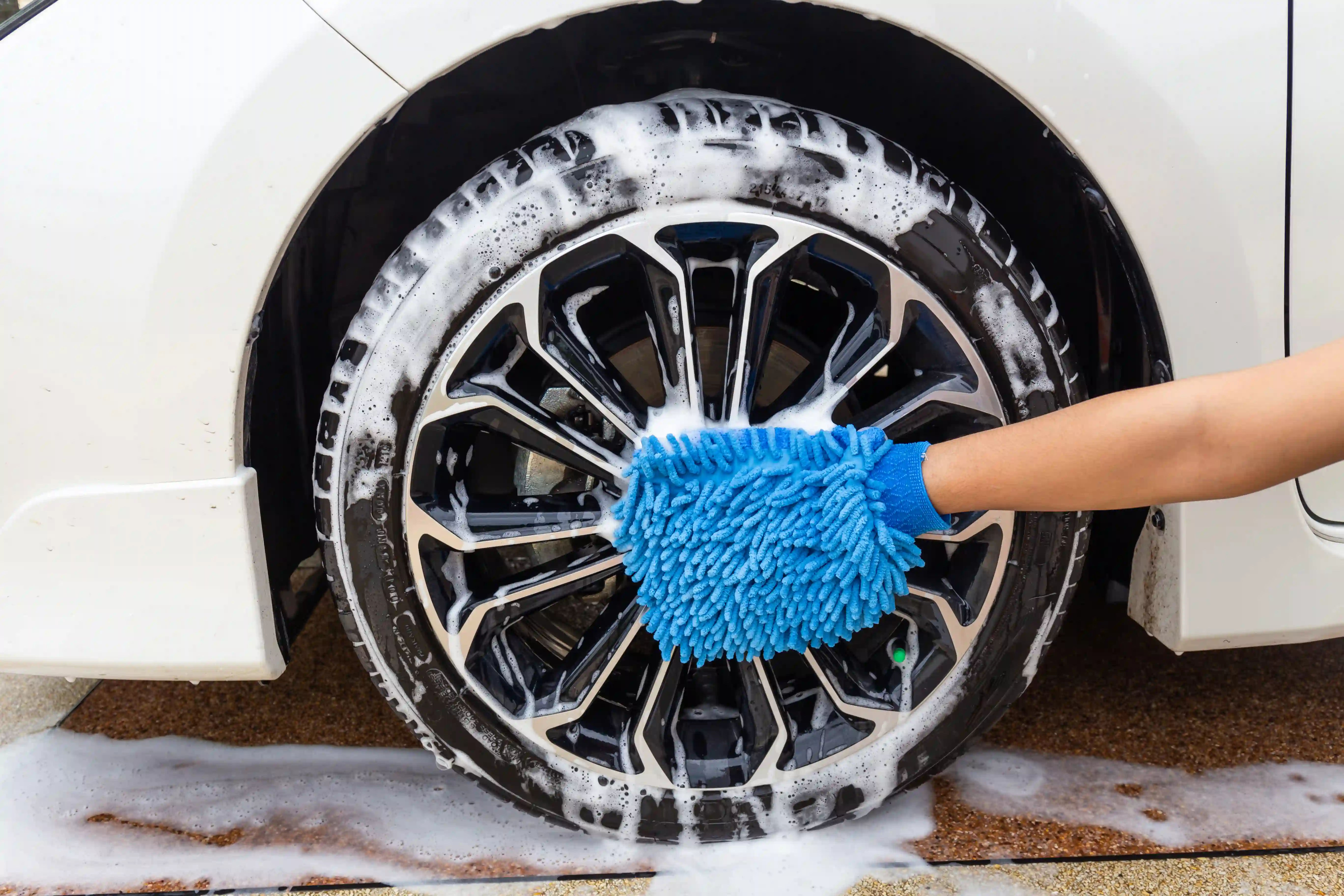 Proper wheel cleaning technique