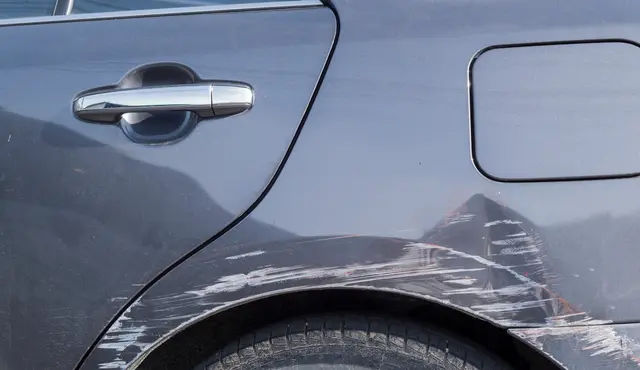 DIY car scratch repair