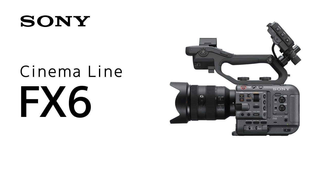Sony FX6 Cinema Line Camera
