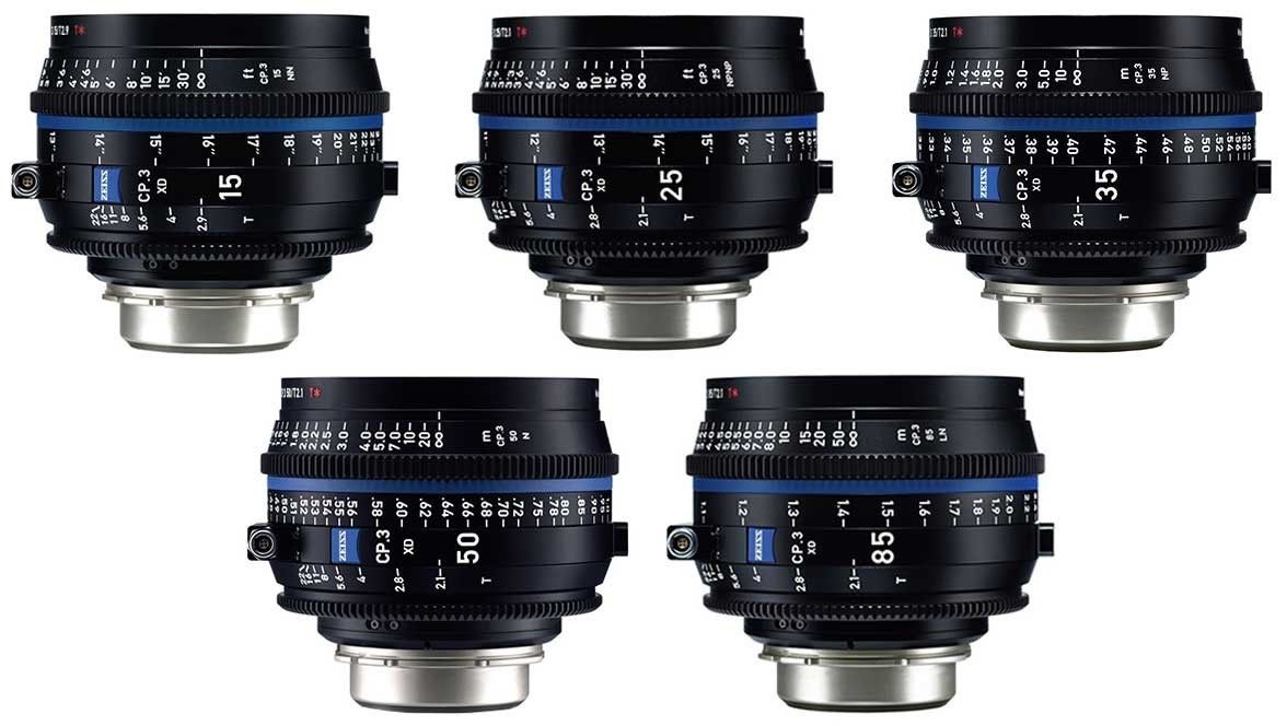 Zeiss CP.3 Lens Kit