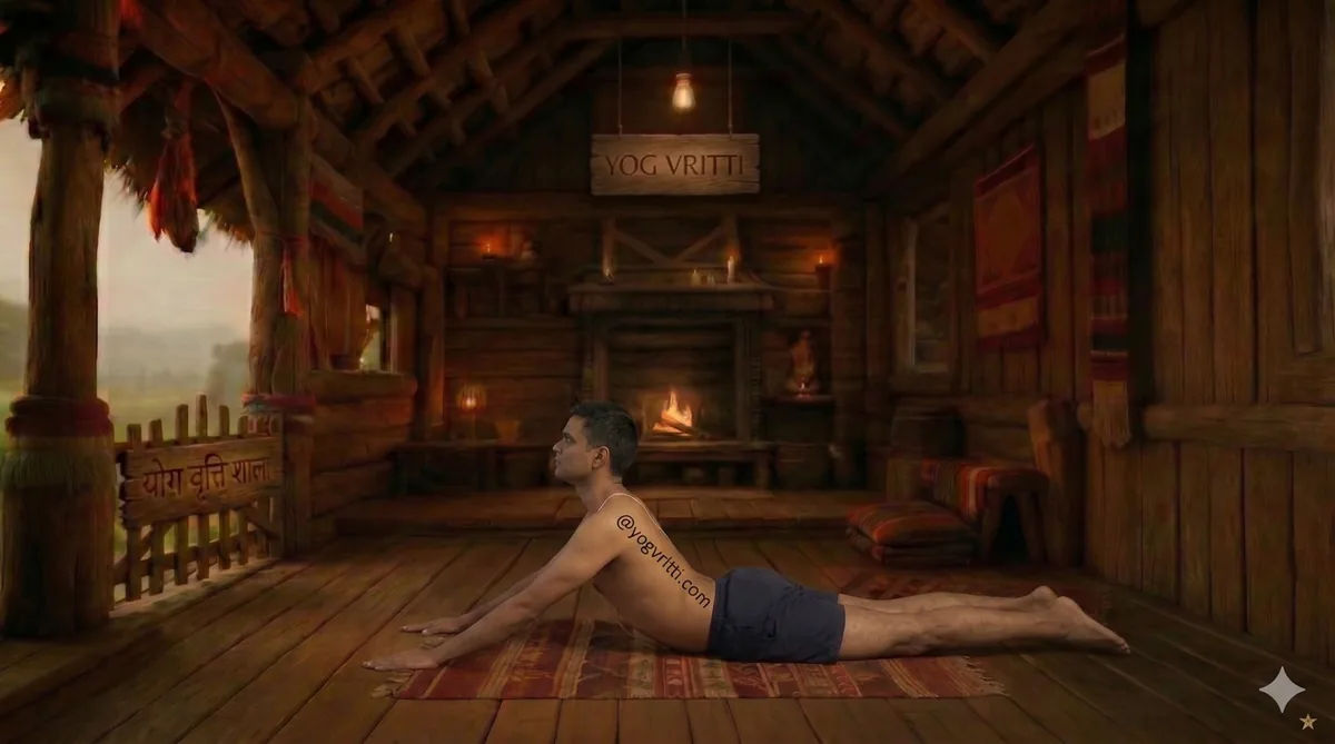 Bhujangasana Variation Arms Extended