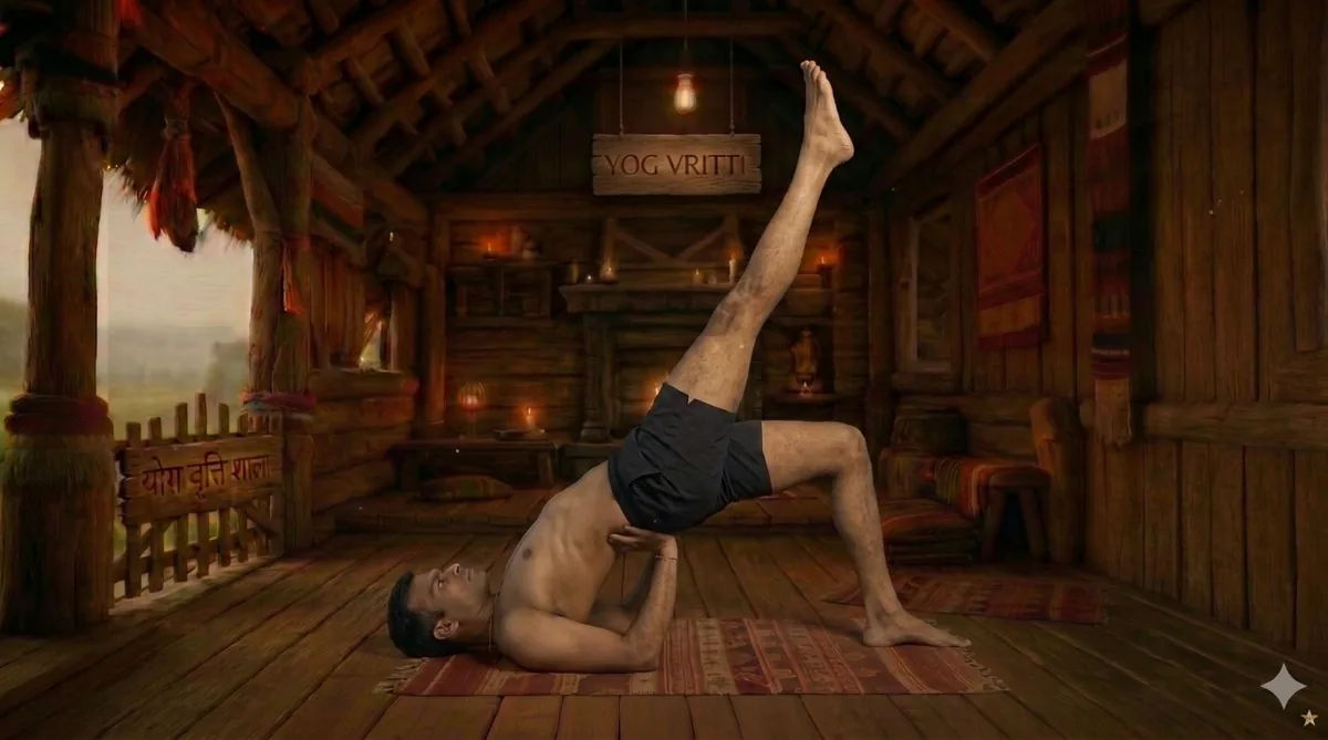 Eka Pada Setu Bandhasana