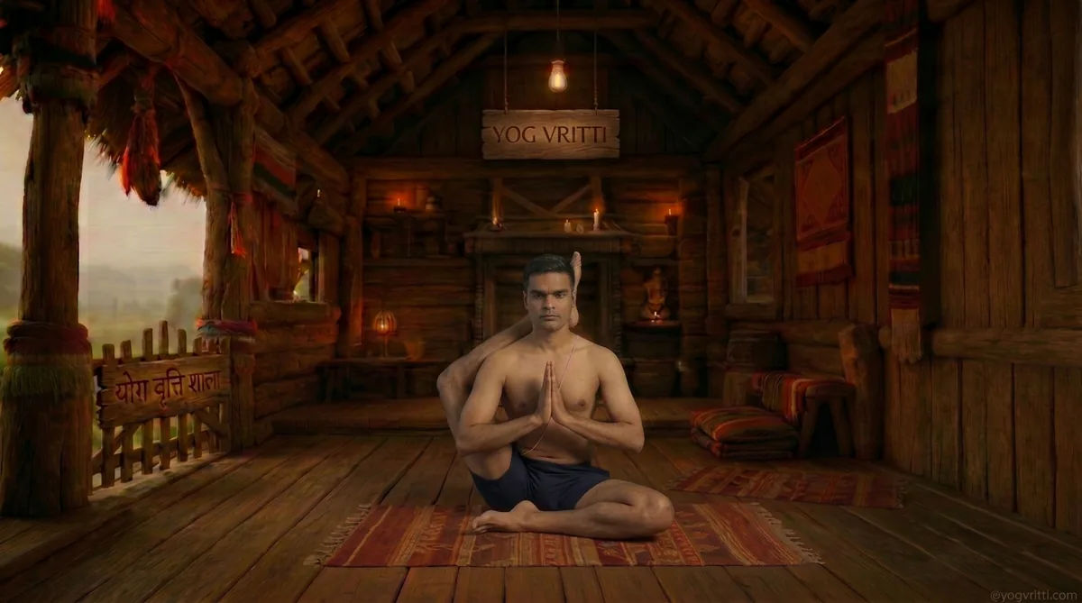 One Leg Behind Head Pose