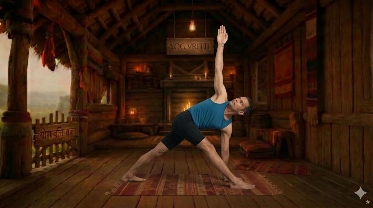 Revolved Triangle Pose