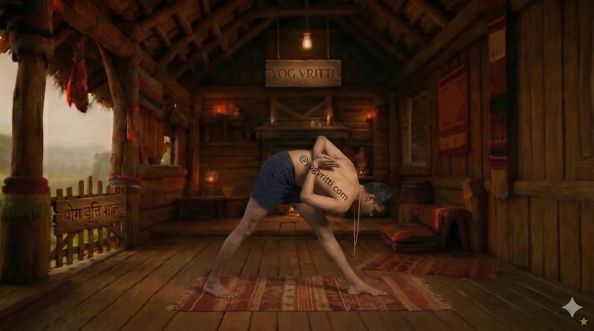 Intense Side Stretch Pose