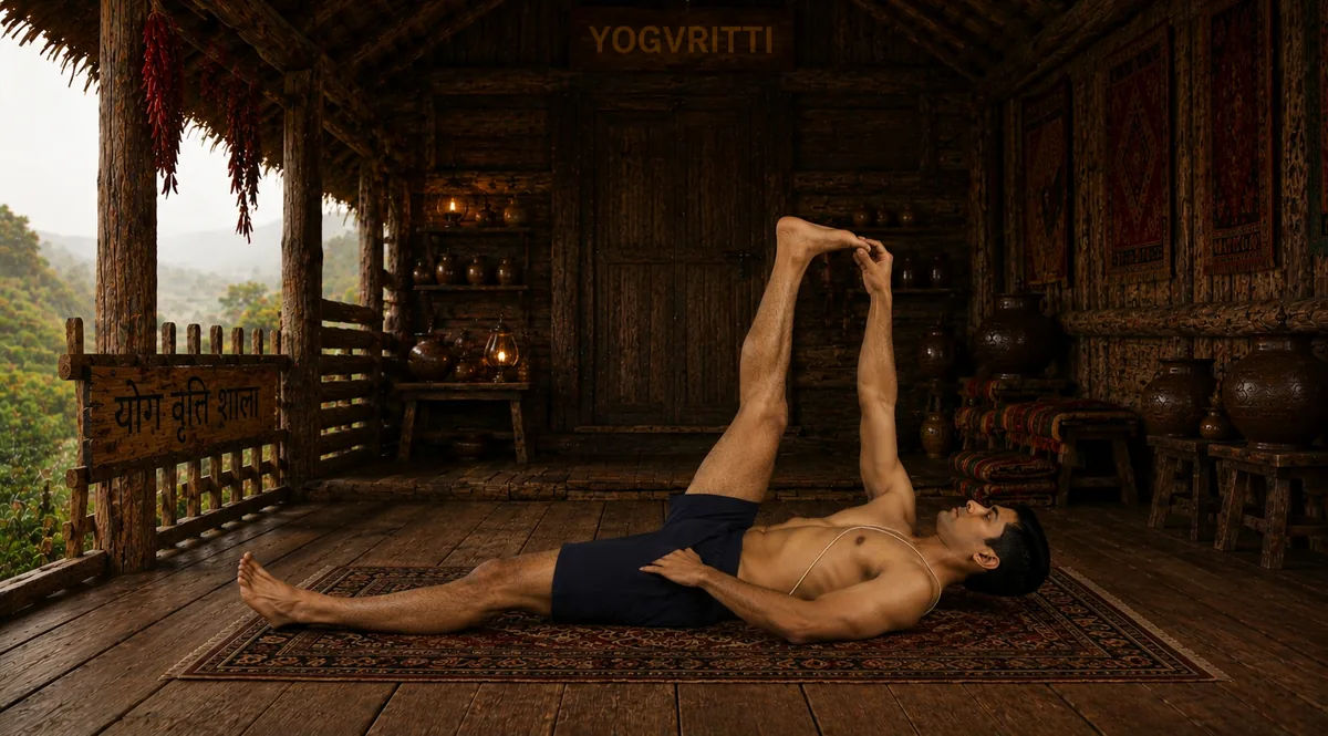 Supta Padangusthasana I
