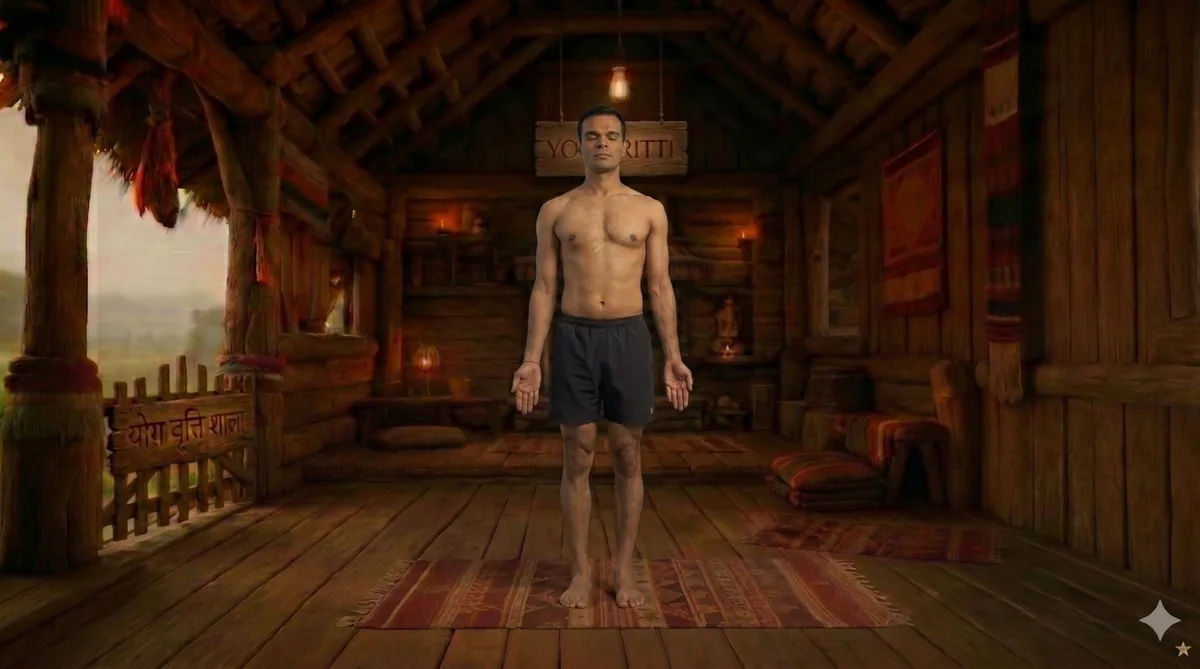 Tadasana with Eyes Closed