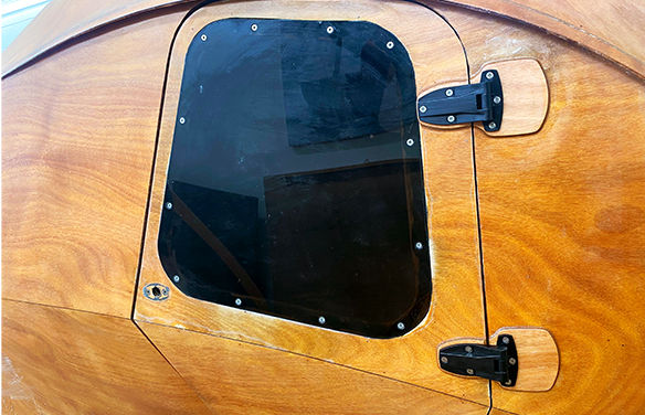 Teardrop Camper Hinge Retrofit Kit