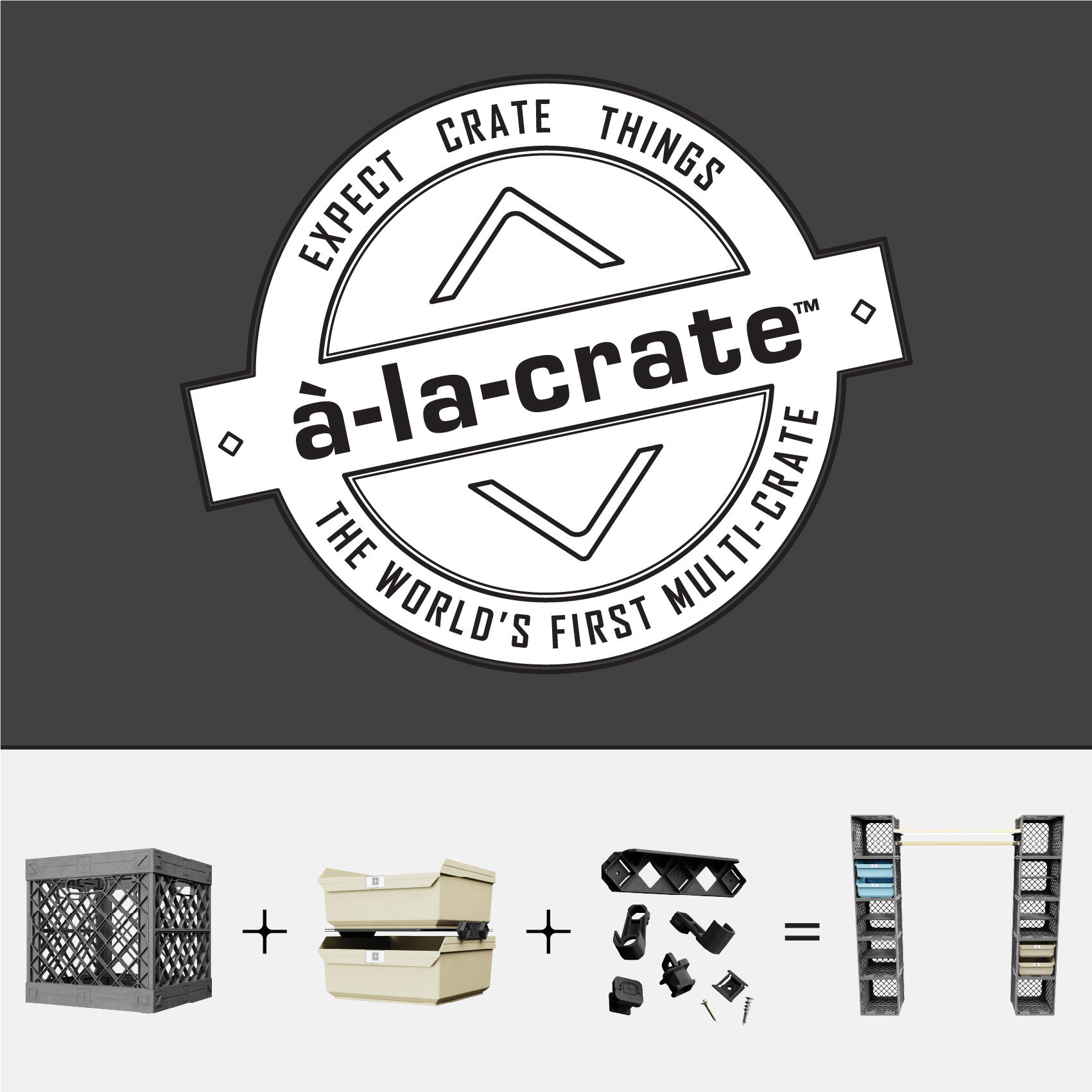 A-la-crate image showcasing how you can combine any of our products together to build the perfect setup.