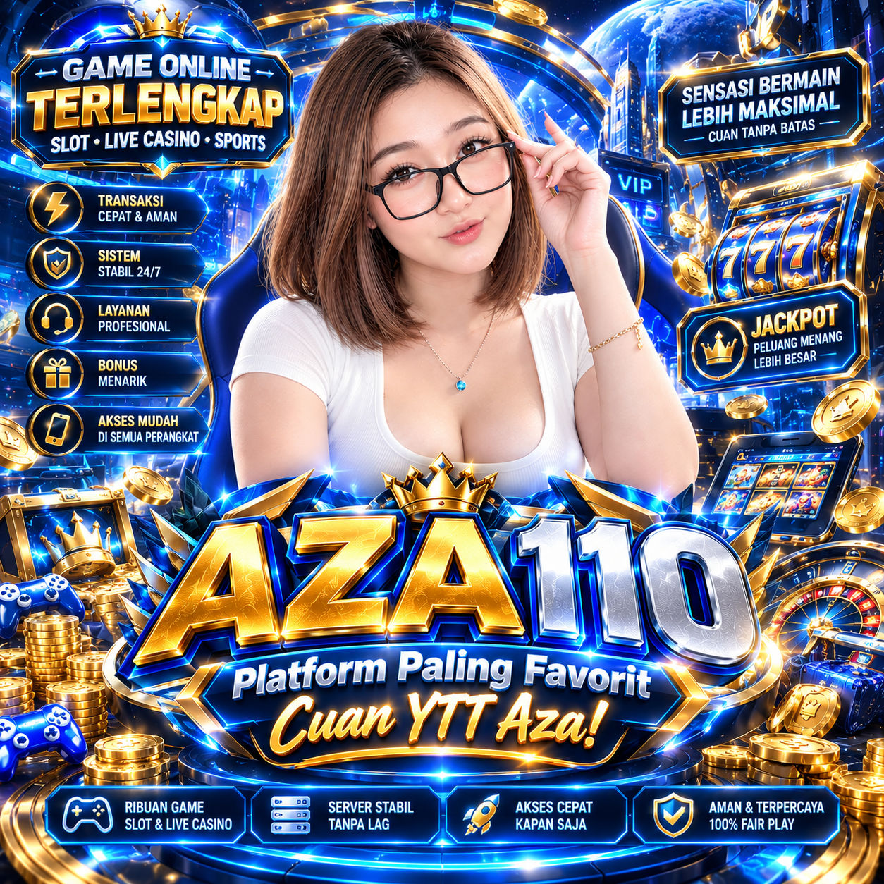 AZA110 $ Platform Paling Favorit Cuan YTT Aza!