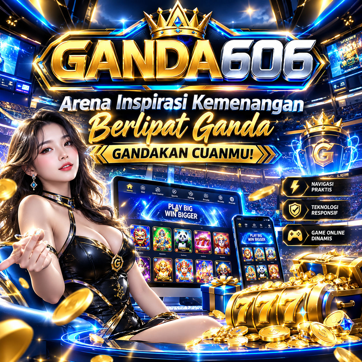 GANDA606 $ Arena Inspirasi Kemenangan Berlipat Ganda