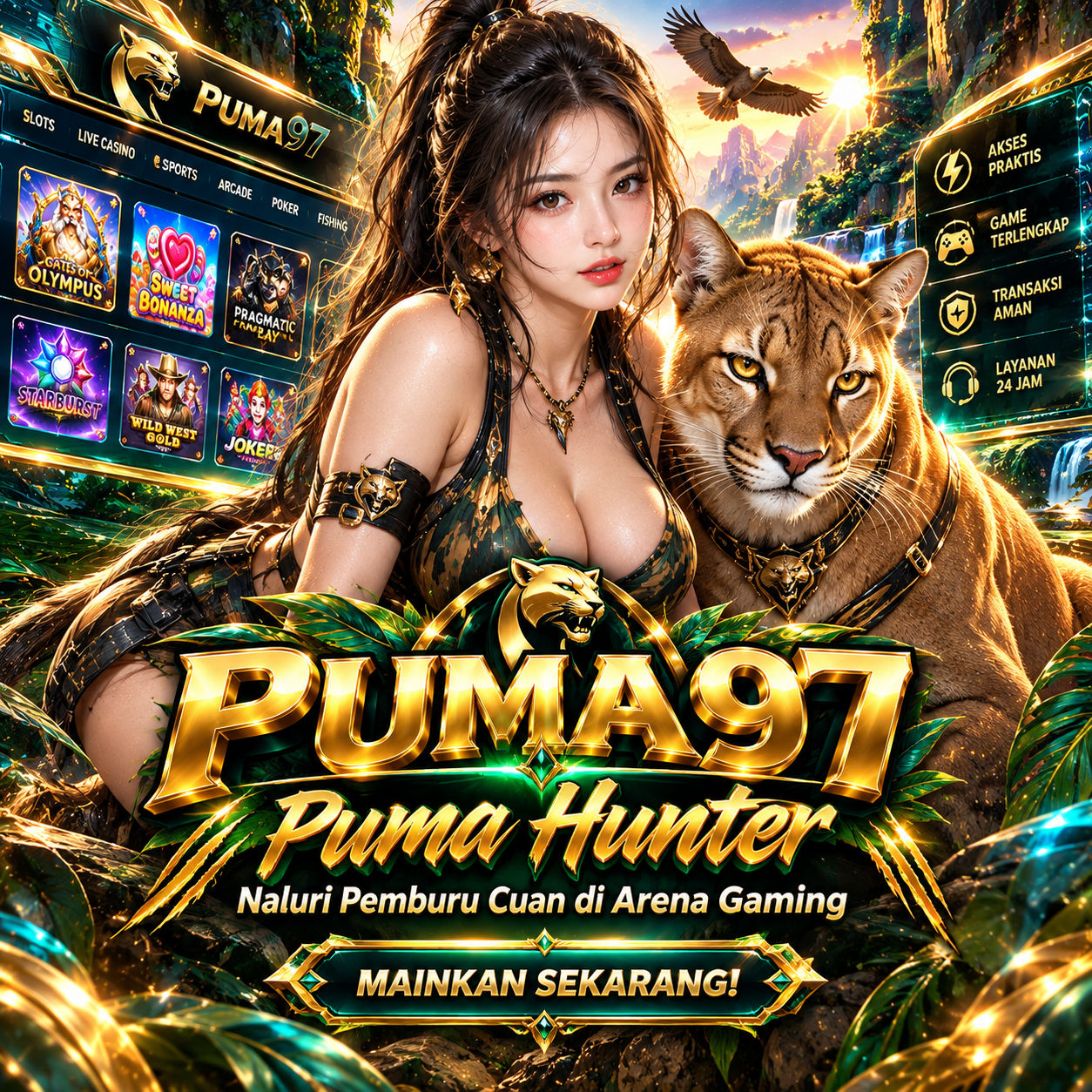 PUMA97 ð–§µ Puma Hunter, Naluri Pemburu Cuan di Arena Gaming