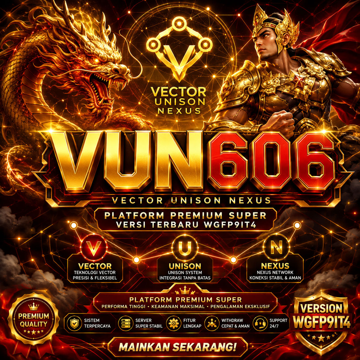 VUN606 あ Vector Unison Nexus, Platform Premium Super Versi Wgfp9it4