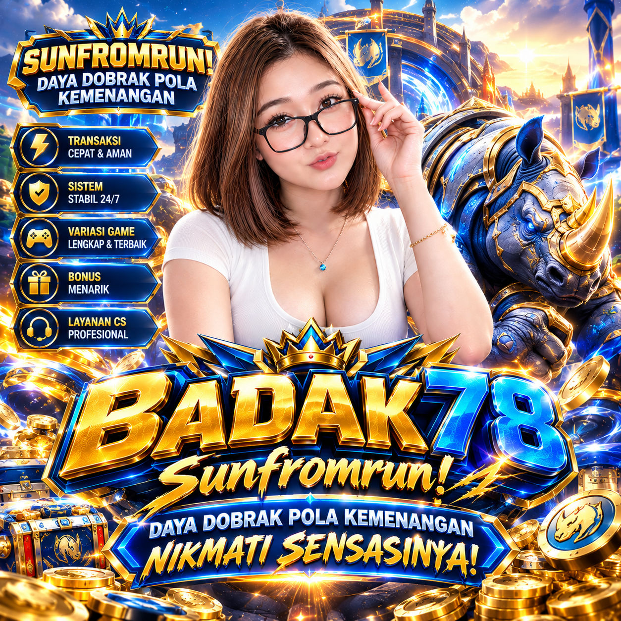 BADAK78 ৳ Sunfromrun! Daya Dobrak Pola Kemenangan