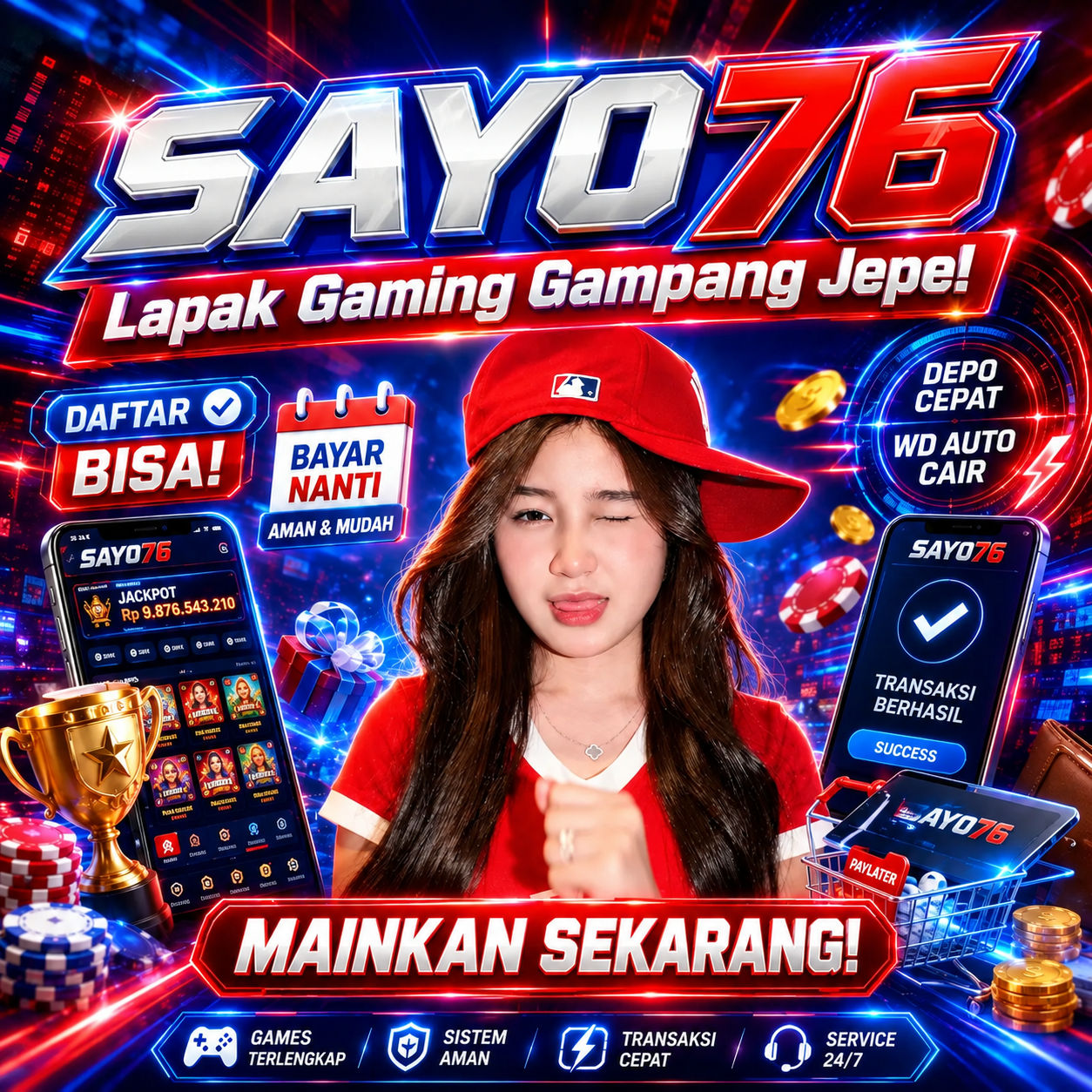 SAYO76 x JEPE88 → Lapak Gaming Gampang Jepe!
