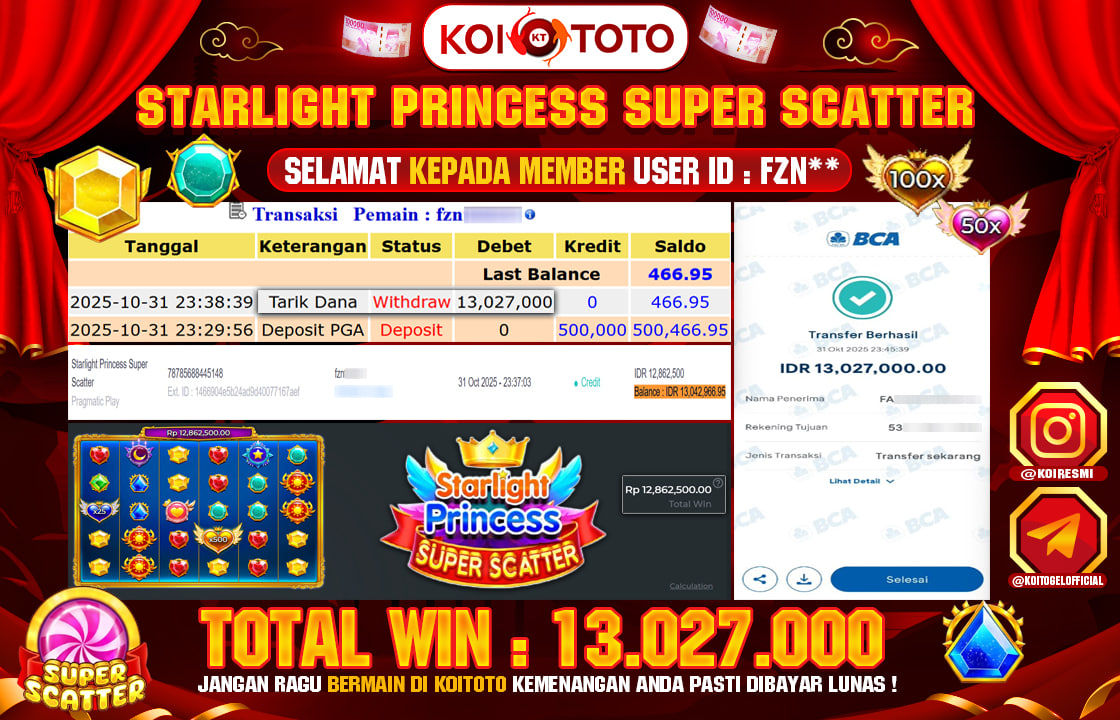 MEGA WIN !! MENANG PULUHAN JUTA DI PERMAINAN MAHJONG WAYS 2 SEBESAR RP 30.000.000 !!! KOITOTO LANGSUNG BAYAR LUNAS 