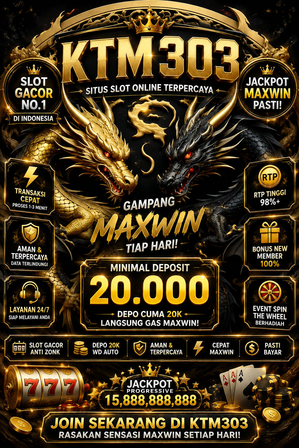 Banner promosi KTM303 Terbaru