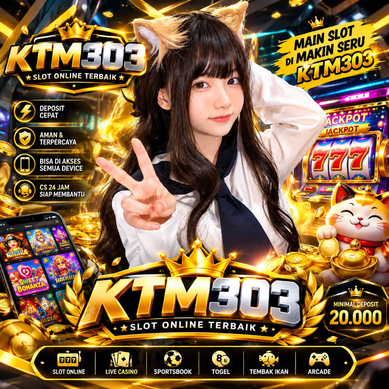 KTM303 Slot777 demo gratis dengan fitur lengkap