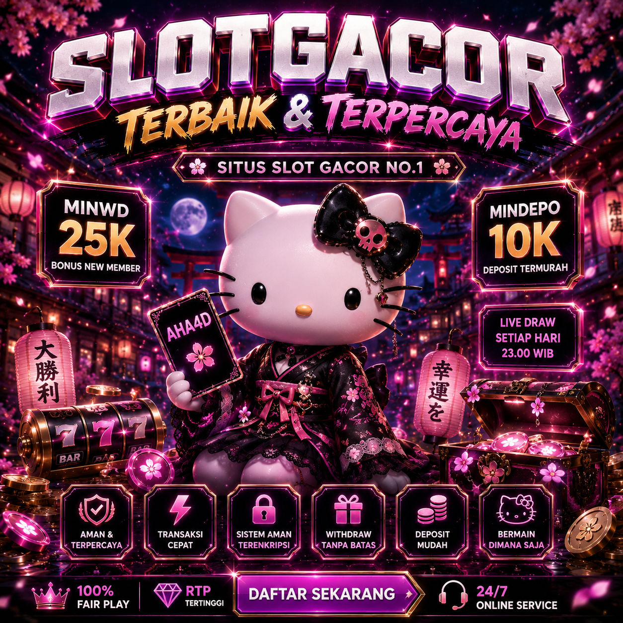 AHA4D Website JudiResmi & Bandar Terpercaya Pasti Bayar Cepat
