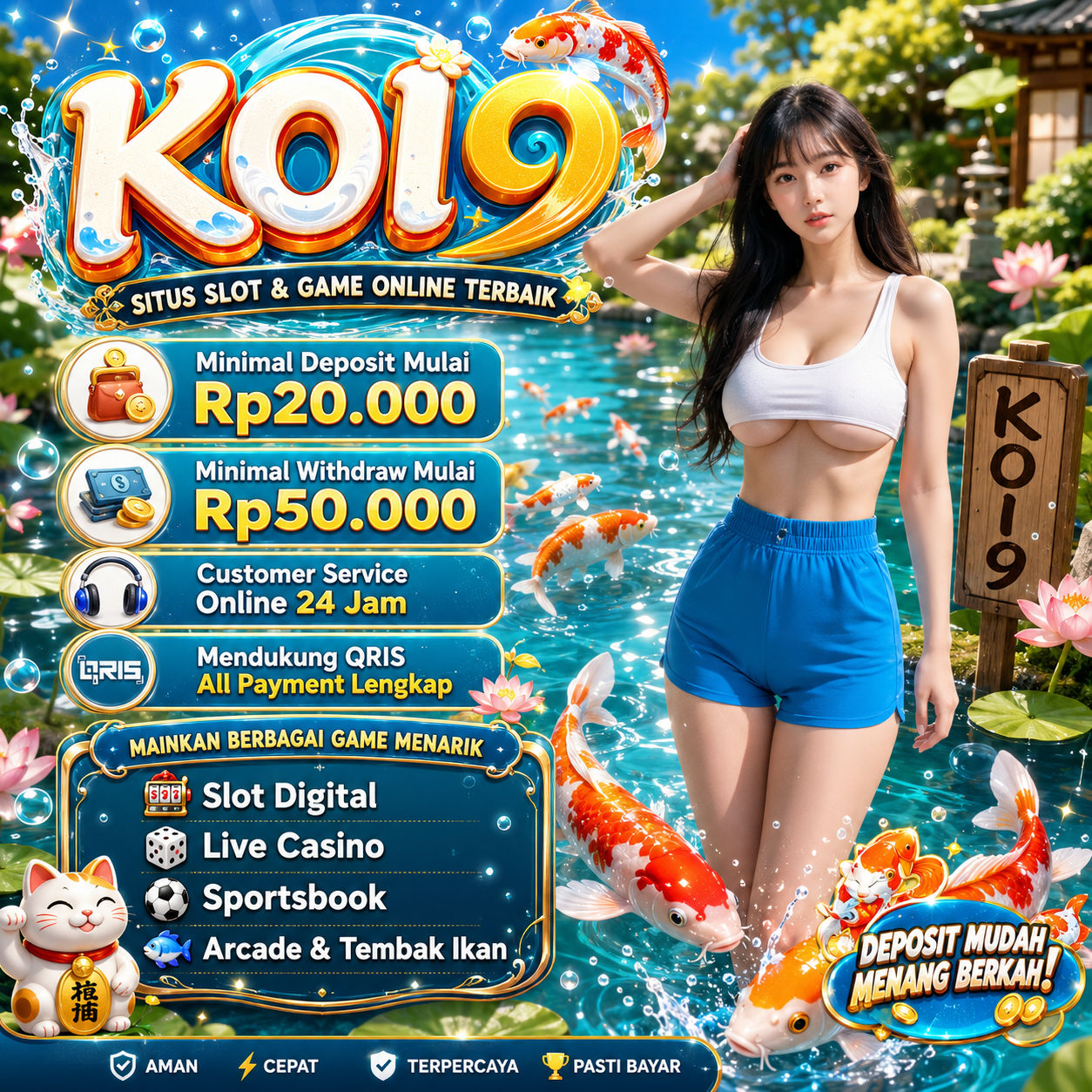 Galeri foto KOI9 | Terasa Bebas Kemana Saja Tanpa Rintangan - Grillrankings di Manado
