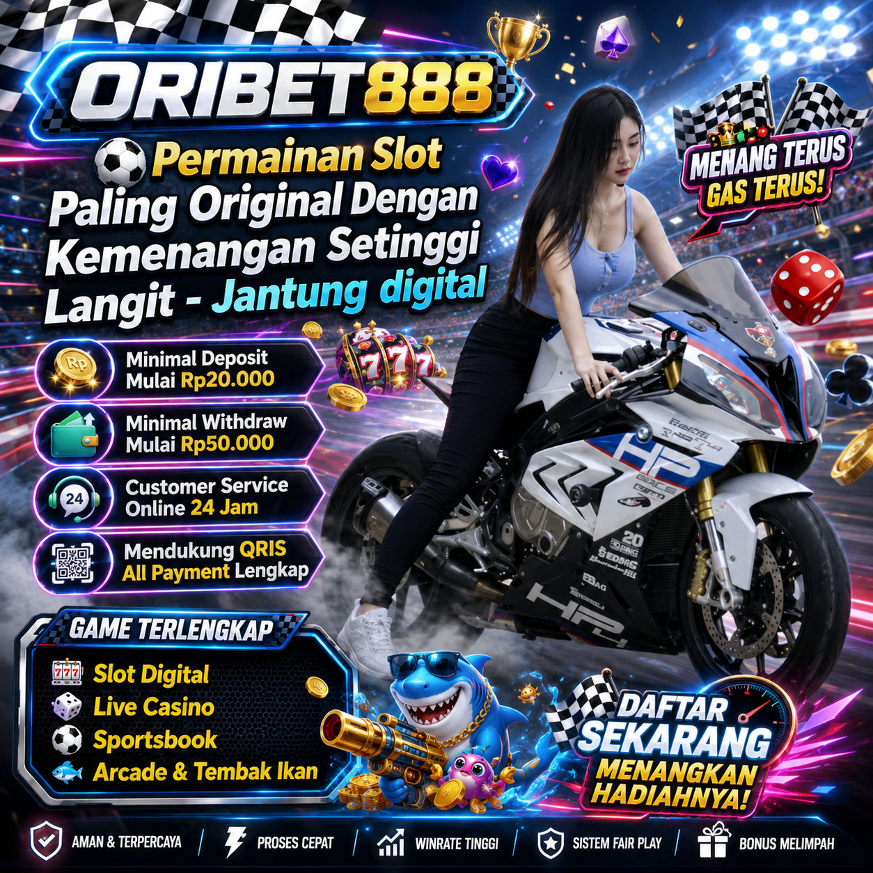 Galeri foto ORIBET888 ⚽ Permainan Slot Paling Original Dengan Kemenangan Setinggi Langit - Jantung digital di Manado
